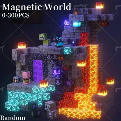 Magnetic Blocks Minecraft Galaxy Set
